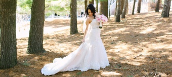 'An Enchanted Forest Wedding; MOONLIGHT BRIDE, JACLYN' Image #3