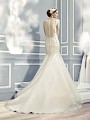 Moonlight Couture H1285 romantic lace wedding dresses with sleeves and beading make a statement. Moonlight Couture H1285 romantic lace wedding dresses with sleeves and beading make a statement.