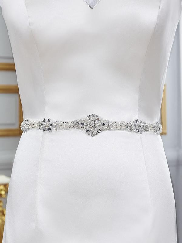 Moonlight Sashes Sash 76 Beaded bridal sashes are the perfect accent for your bridal gown Moonlight Sashes Sash 76 Beaded bridal sashes are the perfect accent for your bridal gown