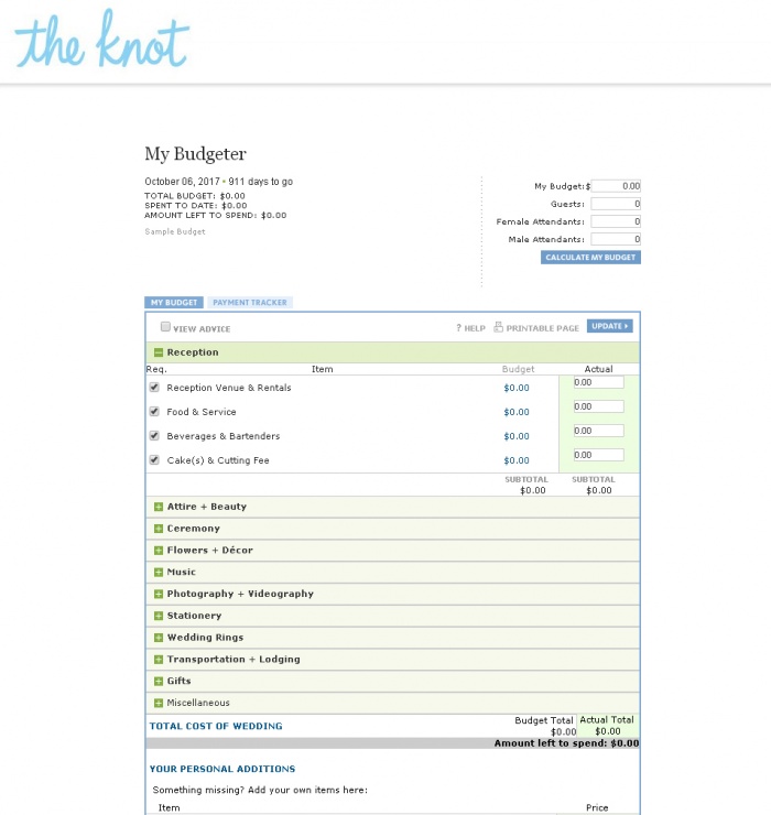 'How To Track Your Wedding Spending' Image #1