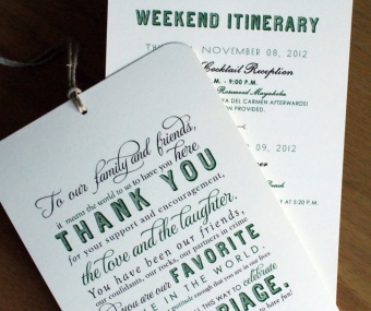 'HOW TO THANK GUESTS AT YOUR DESTINATION WEDDING' Image #1