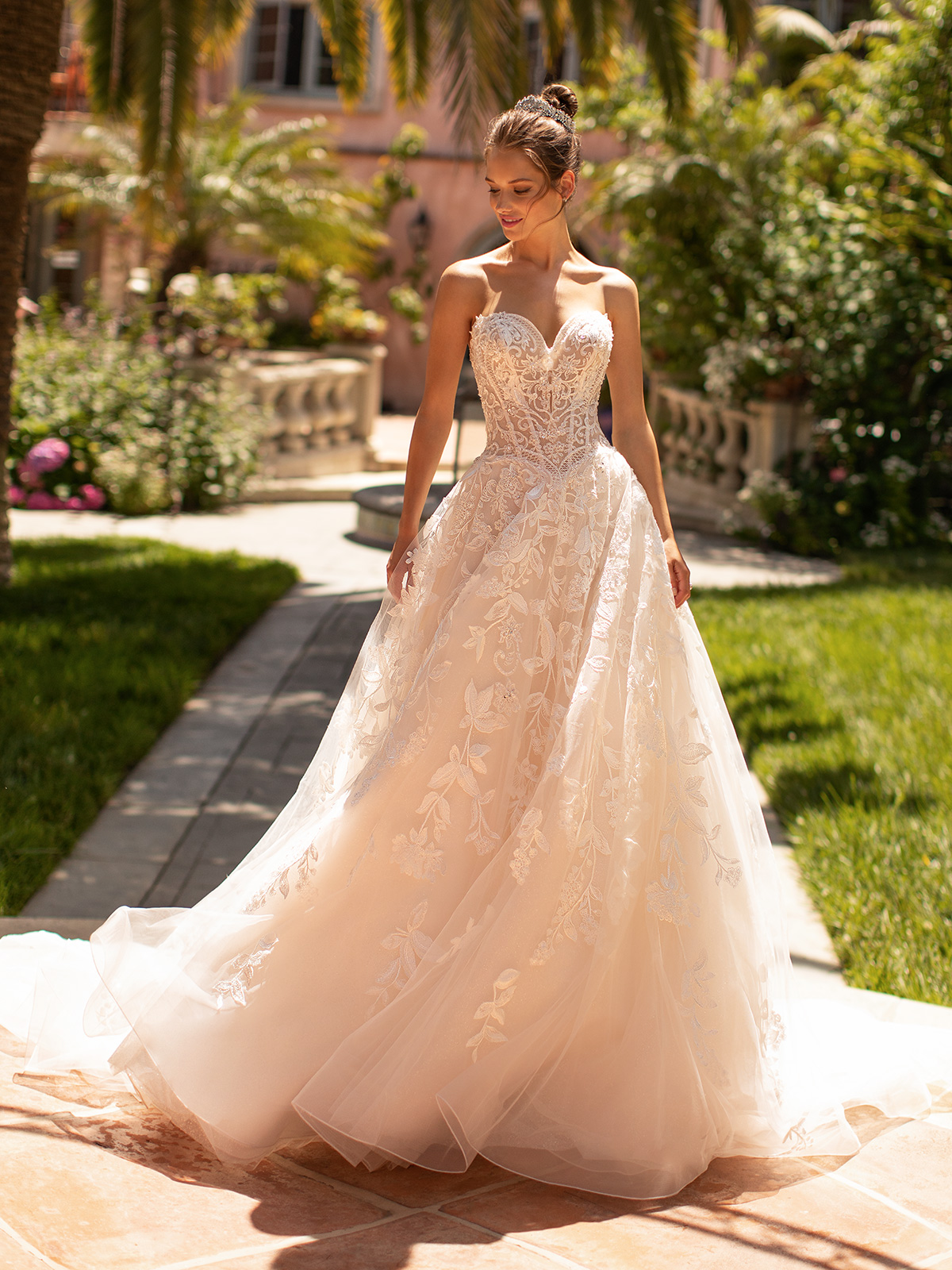 Garden A-line Wedding Dress