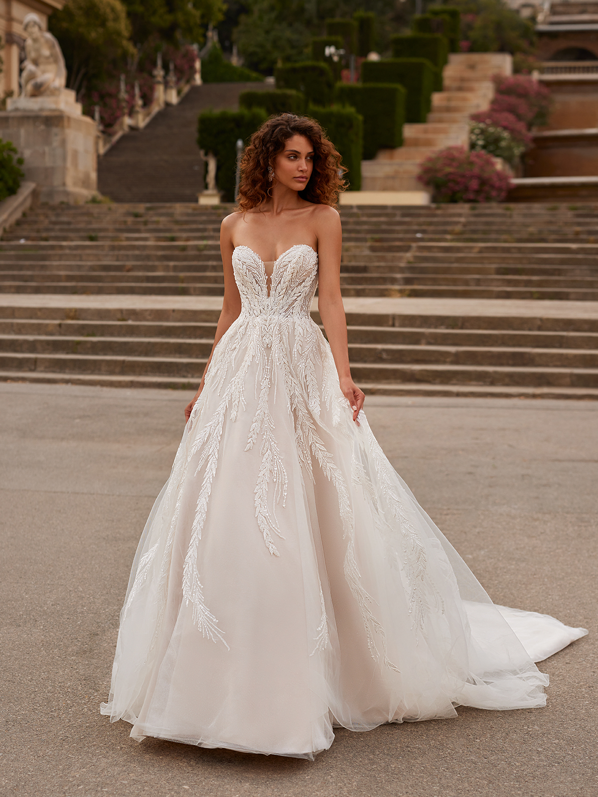 Strapless Ball Gown Wedding Dress