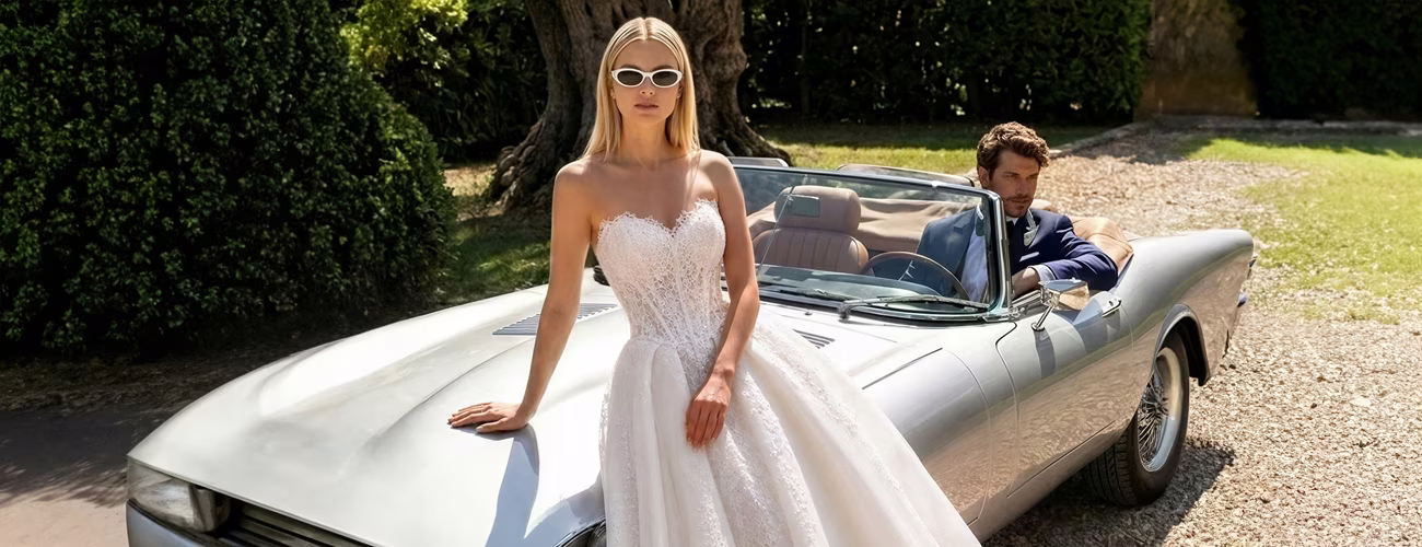 Moonlight Couture Beaded & Lace Wedding Dresses