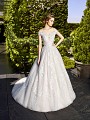 Moonlight Couture H1323 gorgeous off-the-shoulder drop waist wedding gown Moonlight Couture H1323 gorgeous off-the-shoulder drop waist wedding gown