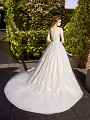 Moonlight Couture H1323 fairy tale ball gown with dreamy illusion back Moonlight Couture H1323 fairy tale ball gown with dreamy illusion back