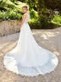 Moonlight Couture H1353 flattering slim-fit all-lace mermaid wedding dress with stretchy lining for a comfortable fit Moonlight Couture H1353 flattering slim-fit all-lace mermaid wedding dress with stretchy lining for a comfortable fit