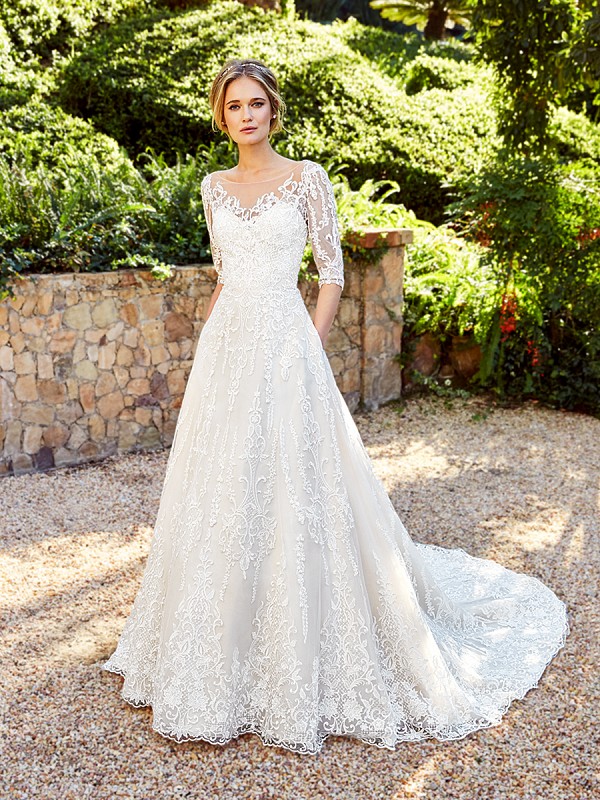 Moonlight Couture H1356B on trend couture lace wedding dresses and beaded wedding dresses Moonlight Couture H1356B on trend couture lace wedding dresses and beaded wedding dresses