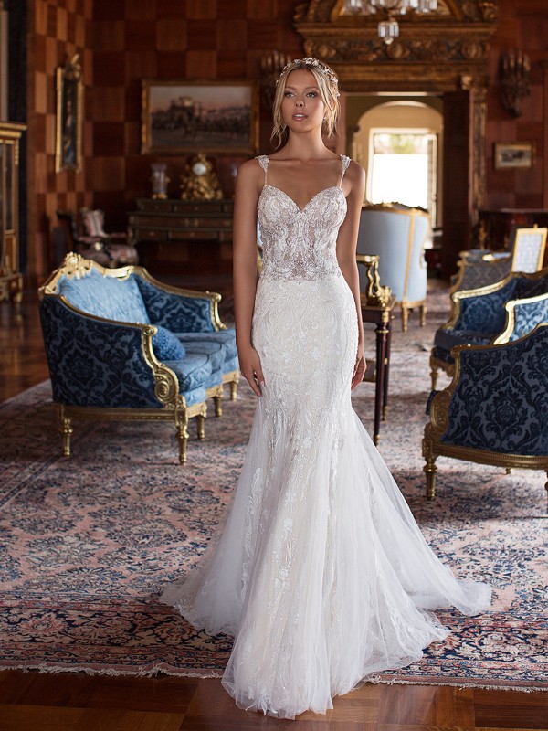 Moonlight Couture H1380 sexy beaded and lace trump with beadstraps Moonlight Couture H1380 sexy beaded and lace trump with beadstraps