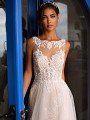 Moonlight Couture H1392 sexy sleeveless beaded and applique bodice and tulle overlay skirt Moonlight Couture H1392 sexy sleeveless beaded and applique bodice and tulle overlay skirt