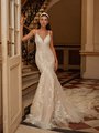 Moonlight Couture H1464 Sexy Beaded Deep V-Neck Sparkle Tulle Gown with Thin Illusion Inset and Beaded Straps Moonlight Couture H1464 Sexy Beaded Deep V-Neck Sparkle Tulle Gown with Thin Illusion Inset and Beaded Straps