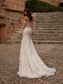 Moonlight Couture H1562 Spaghetti strap bridal gowns, sweetheart necklines, lace cap sleeve bridal gowns & more