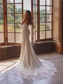 Moonlight Couture H1640 Spaghetti strap bridal gowns, sweetheart necklines, lace cap sleeve bridal gowns & more