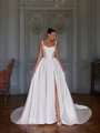 Moonlight Couture H1641 beautiful vintage long sleeve bridal gowns Moonlight Couture H1641 beautiful vintage long sleeve bridal gowns