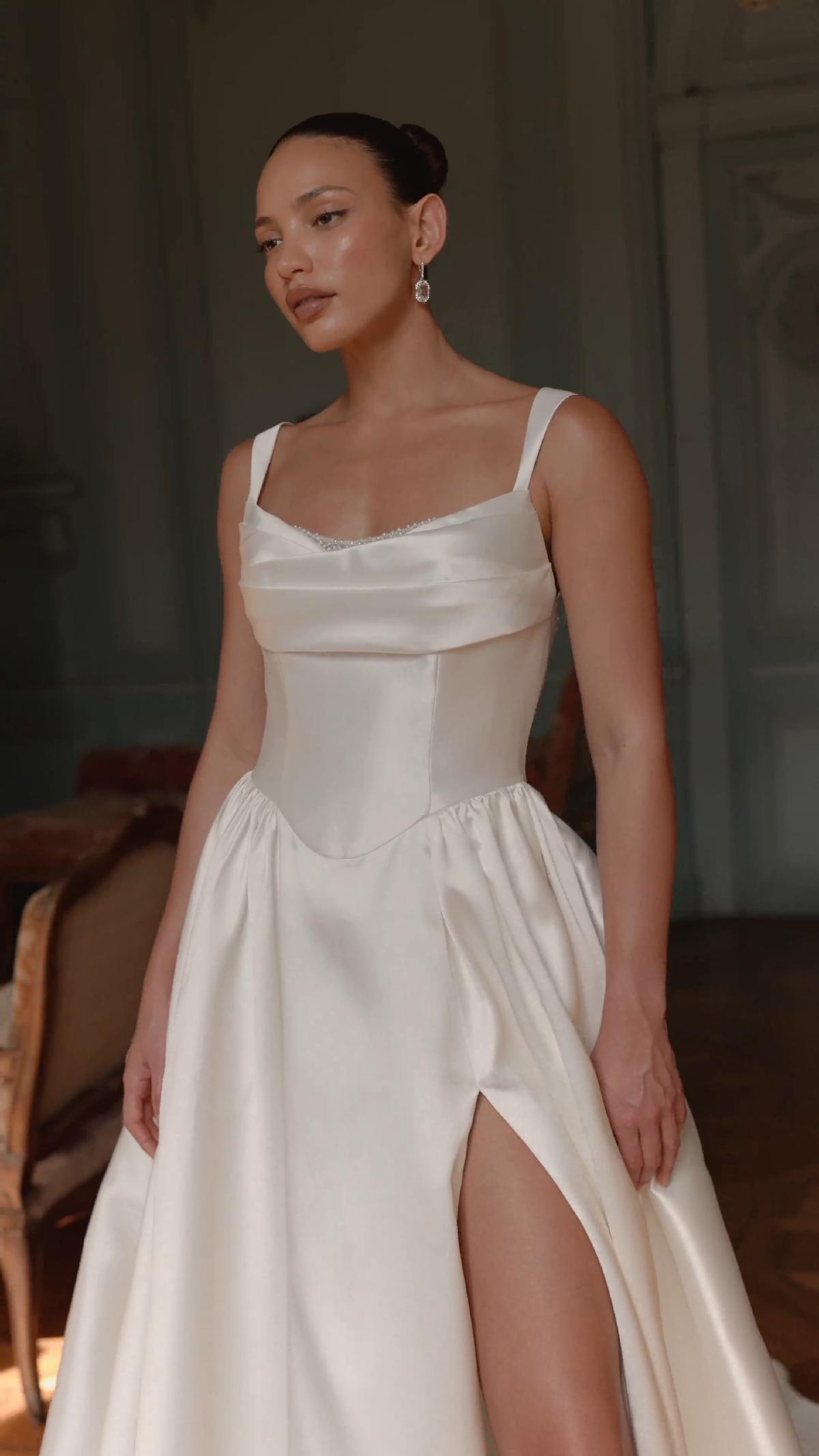 Moonlight Couture H1641 on trend couture lace wedding dresses and beaded wedding dresses Moonlight Couture H1641 on trend couture lace wedding dresses and beaded wedding dresses