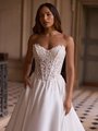 Moonlight Couture H1646 beautiful vintage long sleeve bridal gowns Moonlight Couture H1646 beautiful vintage long sleeve bridal gowns