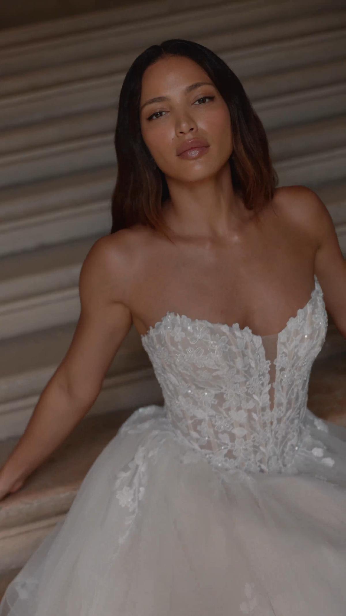 Moonlight Couture H1647 on trend couture lace wedding dresses and beaded wedding dresses Moonlight Couture H1647 on trend couture lace wedding dresses and beaded wedding dresses