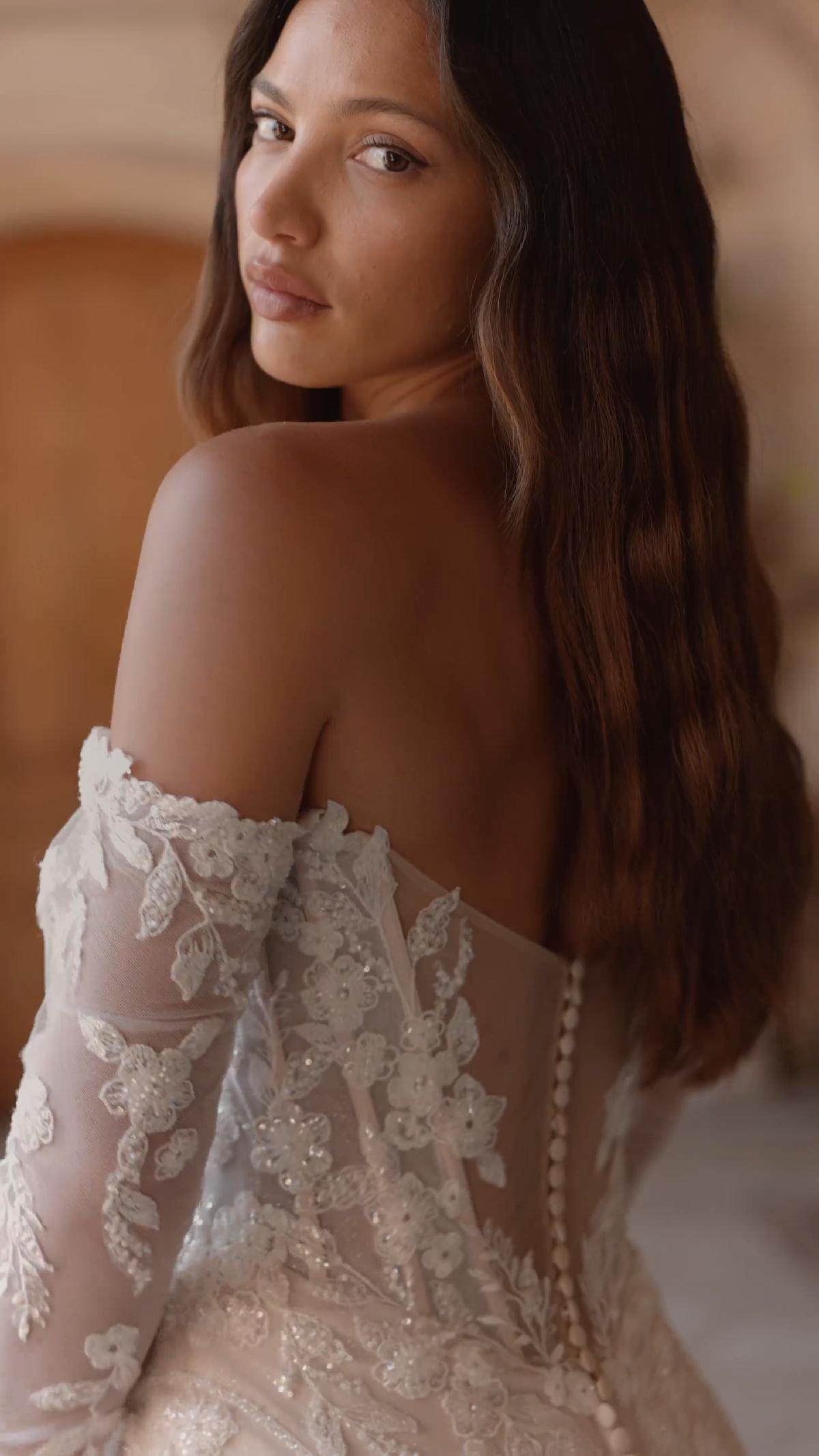Moonlight Couture H1649 on trend couture lace wedding dresses and beaded wedding dresses Moonlight Couture H1649 on trend couture lace wedding dresses and beaded wedding dresses