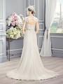 Moonlight Collection J6361 couture two-piece wedding dress with a keyhole back Moonlight Collection J6361 couture two-piece wedding dress with a keyhole back