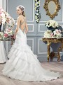 Moonlight Collection J6364 modern flirty low back wedding dress with beaded cross straps Moonlight Collection J6364 modern flirty low back wedding dress with beaded cross straps