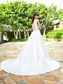 Moonlight Collection J6503 sexy deep V-back bridal ball gown with buttoned train Moonlight Collection J6503 sexy deep V-back bridal ball gown with buttoned train