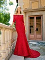 Moonlight Collection J6543 stunning all-lace wedding dress with trendy off-the-shoulder neckline Moonlight Collection J6543 stunning all-lace wedding dress with trendy off-the-shoulder neckline