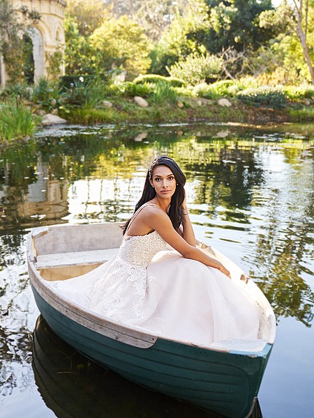 Moonlight Collection J6571 tulle low sweetheart neckline wedding dress with spaghetti straps Moonlight Collection J6571 tulle low sweetheart neckline wedding dress with spaghetti straps