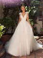 Moonlight Collection J6703 deep sweetheart lace and unique beaded full a-line wedding dress Moonlight Collection J6703 deep sweetheart lace and unique beaded full a-line wedding dress
