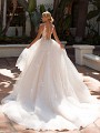 Moonlight Collection J6704 beautiful illusion low back ball gown wedding dress Moonlight Collection J6704 beautiful illusion low back ball gown wedding dress