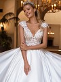 Moonlight Collection J6707 lace and satin ball gown wedding dress with pockets Moonlight Collection J6707 lace and satin ball gown wedding dress with pockets