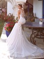 Moonlight Collection J6745 stunning mermaid silhouette with bateau illusion back and buttons along illusion and zipper Moonlight Collection J6745 stunning mermaid silhouette with bateau illusion back and buttons along illusion and zipper