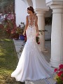 Moonlight Collection J6745 figure-flattering mermaid dress with beading, silver embroidery and chapel train Moonlight Collection J6745 figure-flattering mermaid dress with beading, silver embroidery and chapel train