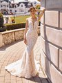 Moonlight Collection J6834 Spring Glitter Tulle and Sparkly Lace Appliques Mermaid with Cap Sleeves Moonlight Collection J6834 Spring Glitter Tulle and Sparkly Lace Appliques Mermaid with Cap Sleeves