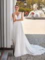 Moonlight Collection J6835 affordable wedding dresses with low backs and beading