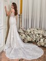 Romantic Illusion Scoop Back mermaid with Chapel Train Moonlight Collection J6858 Romantic Illusion Scoop Back mermaid with Chapel Train Moonlight Collection J6858