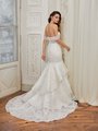 Moonlight Collection J6861 Eye-Catching Illusion Open Back Ruffled Mermaid Wedding Dress