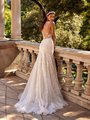 Moonlight Collection J6872 Sexy Bateau Illusion Back Wedding Dress with Lace Appliques and Crystal Buttons Moonlight Collection J6872 Sexy Bateau Illusion Back Wedding Dress with Lace Appliques and Crystal Buttons