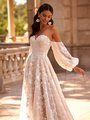 Moonlight Collection J6880 blush bridal gowns, ivory bridal gowns, white wedding dresses & more