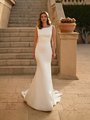 Moonlight Collection J6911 affordable wedding dresses with low backs and beading