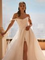 Moonlight Collection J6912 blush bridal gowns, ivory bridal gowns, white wedding dresses & more