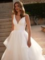 Moonlight Collection J6916 blush bridal gowns, ivory bridal gowns, white wedding dresses & more