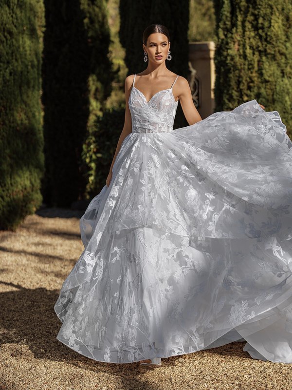 Moonlight Collection J6935 elegant bridal gowns and classic wedding dresses