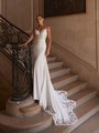 Moonlight Collection J6991 affordable wedding dresses with low backs and beading Moonlight Collection J6991 affordable wedding dresses with low backs and beading