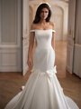 Moonlight Collection J7006 blush bridal gowns, ivory bridal gowns, white wedding dresses & more