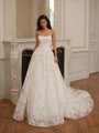 Moonlight Collection J7007 affordable wedding dresses with low backs and beading