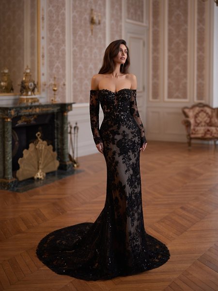 Moonlight Collection J7009 affordable wedding dresses with low backs and beading