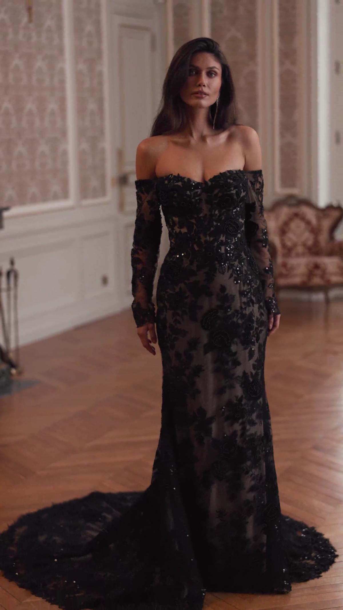 Moonlight Collection J7009 elegant bridal gowns and classic wedding dresses