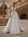 Moonlight Tango T129 comfortable bohemian lace bridal gowns for the casual bride