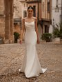 Moonlight Tango T130 comfortable bohemian lace bridal gowns for the casual bride