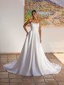 Moonlight Tango T203 comfortable bohemian lace bridal gowns for the casual bride